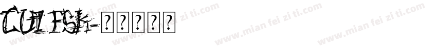 CUI FSK字体转换